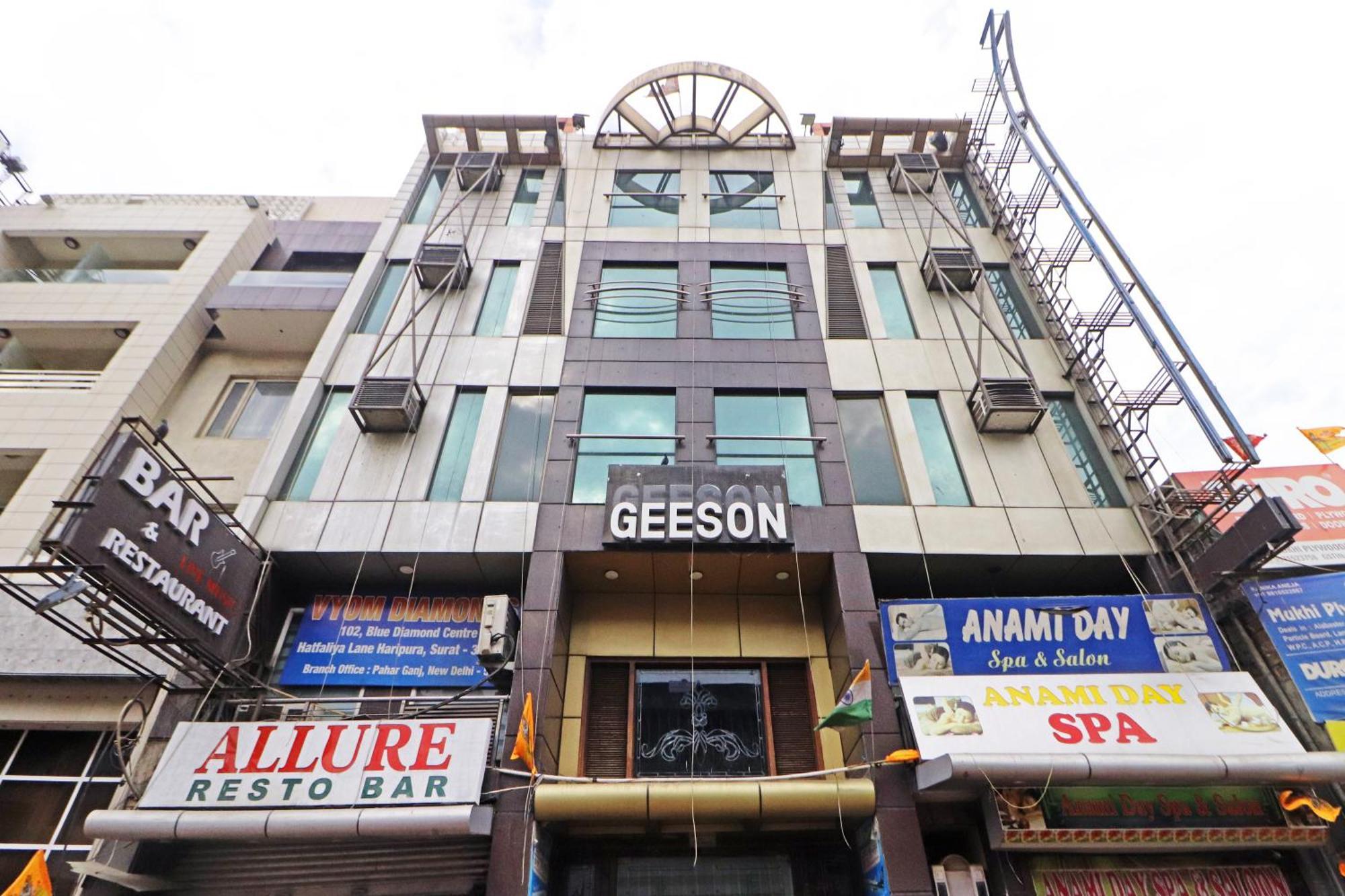 Hotel Geeson International-New Delhi Railway Station-Paharganj Exterior photo